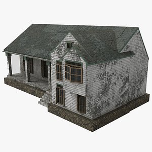 Old Abandoned House PBR Unity UE Arnold V-Ray Textures