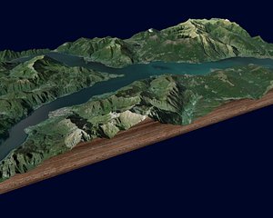 Lake Como Italy mountain landscape