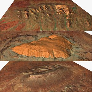 3D 3 Australian Landmarks