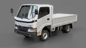 3D Toyota Dyna 2015 Pickup Truck