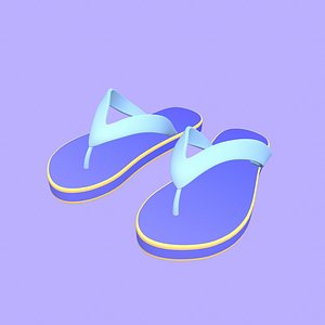 Cartoon Flip Flops