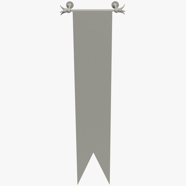 Knight flag 3D model - TurboSquid 1680027