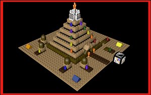free lego ramses pyramid 3d model