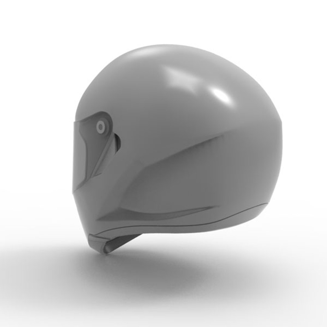 3d Max Motorcycle Helmet