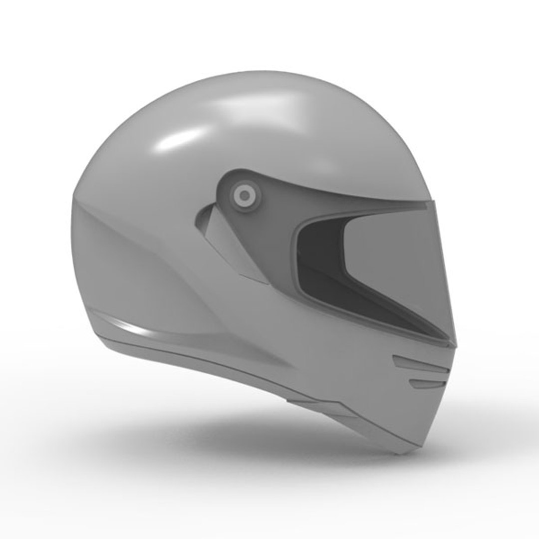 3d Max Motorcycle Helmet