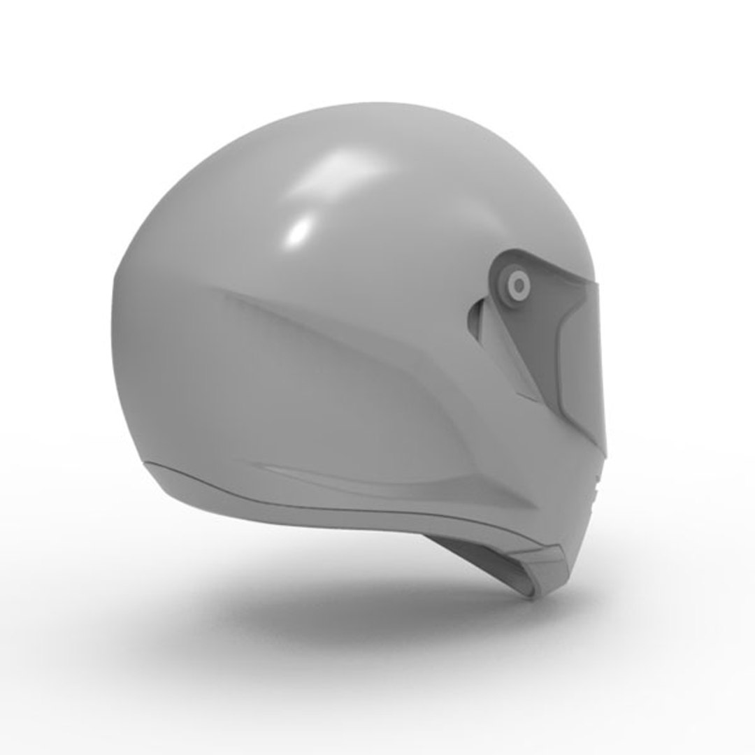 3d Max Motorcycle Helmet