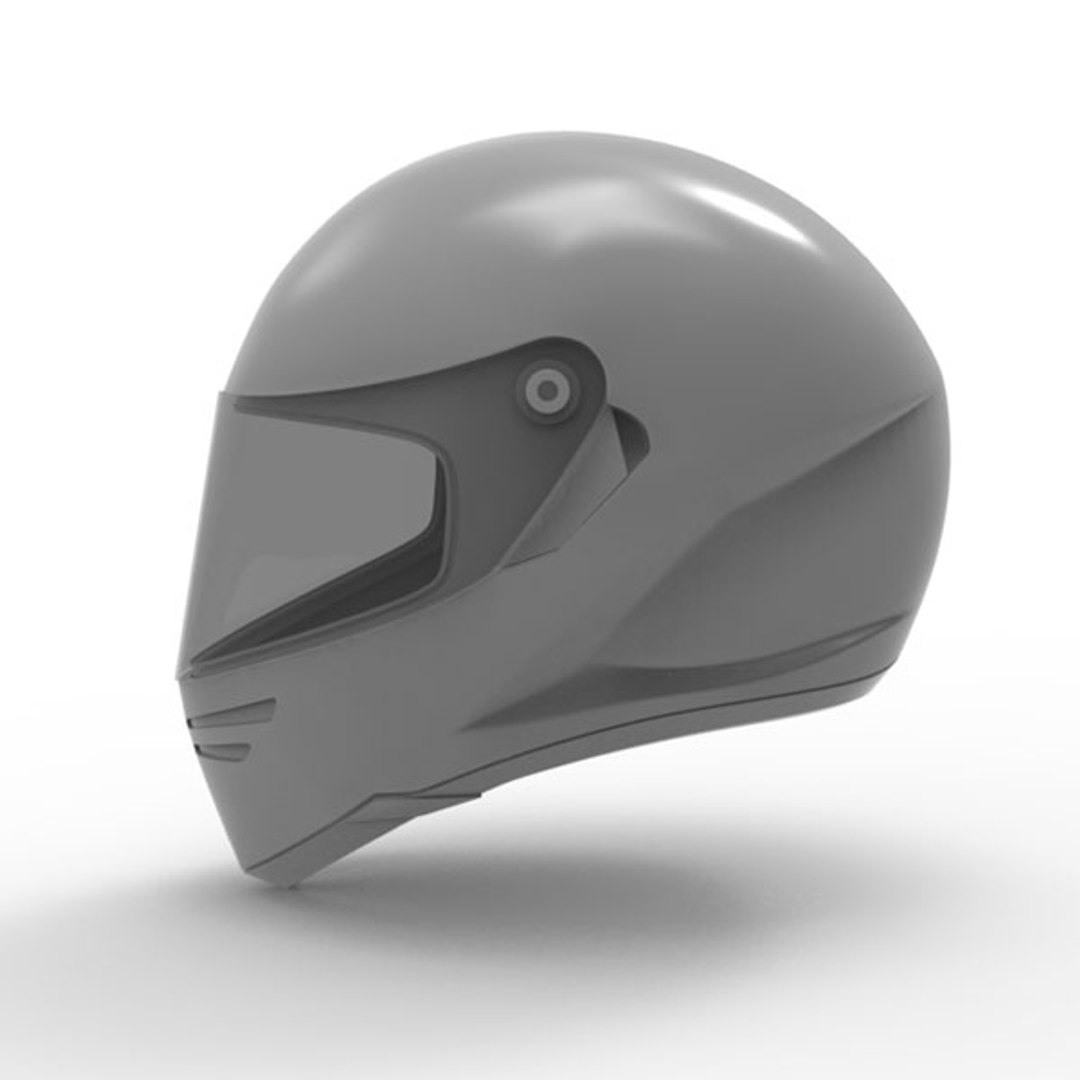 3d Max Motorcycle Helmet