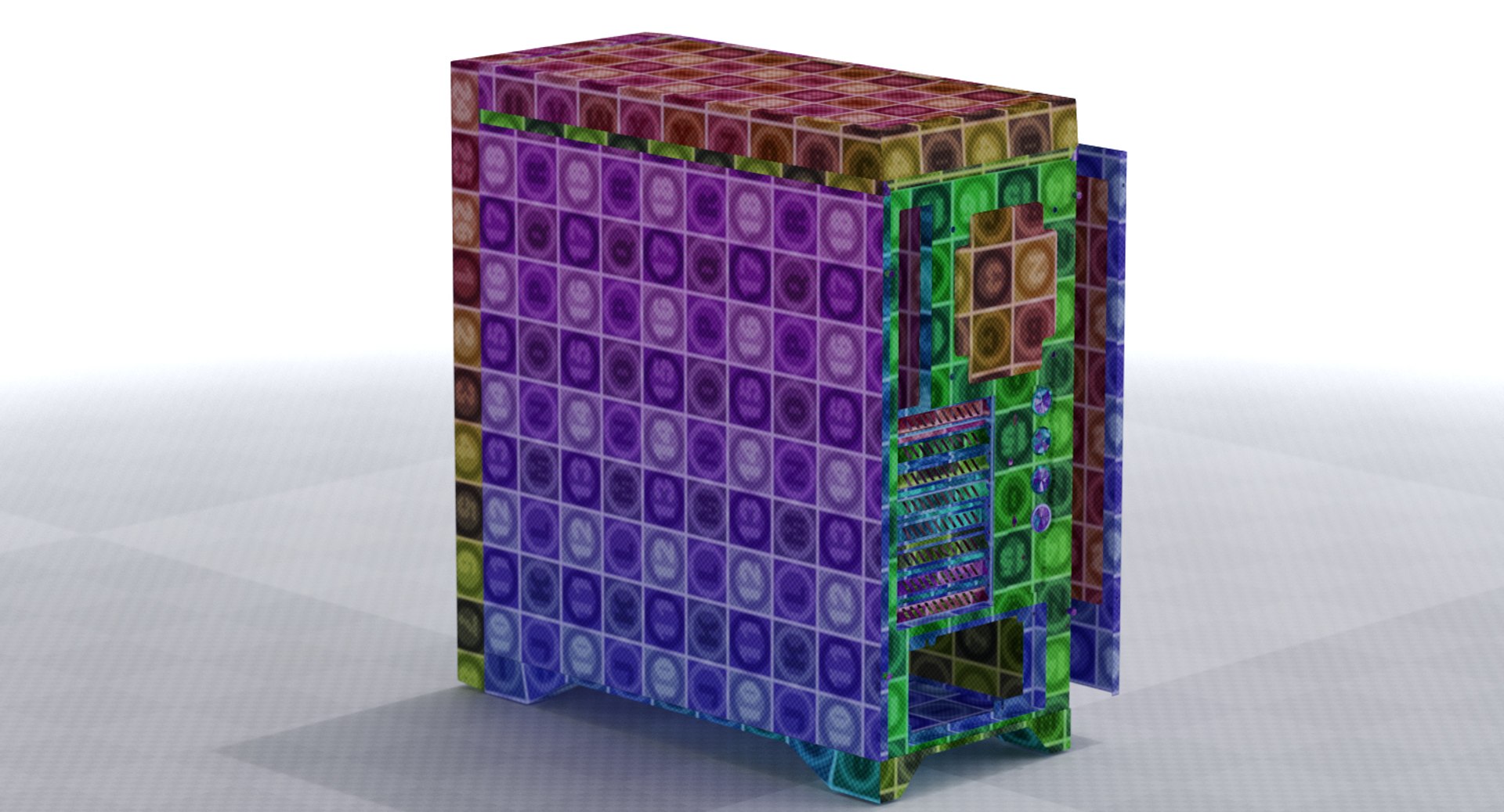 Pc case 3D model - TurboSquid 1240105