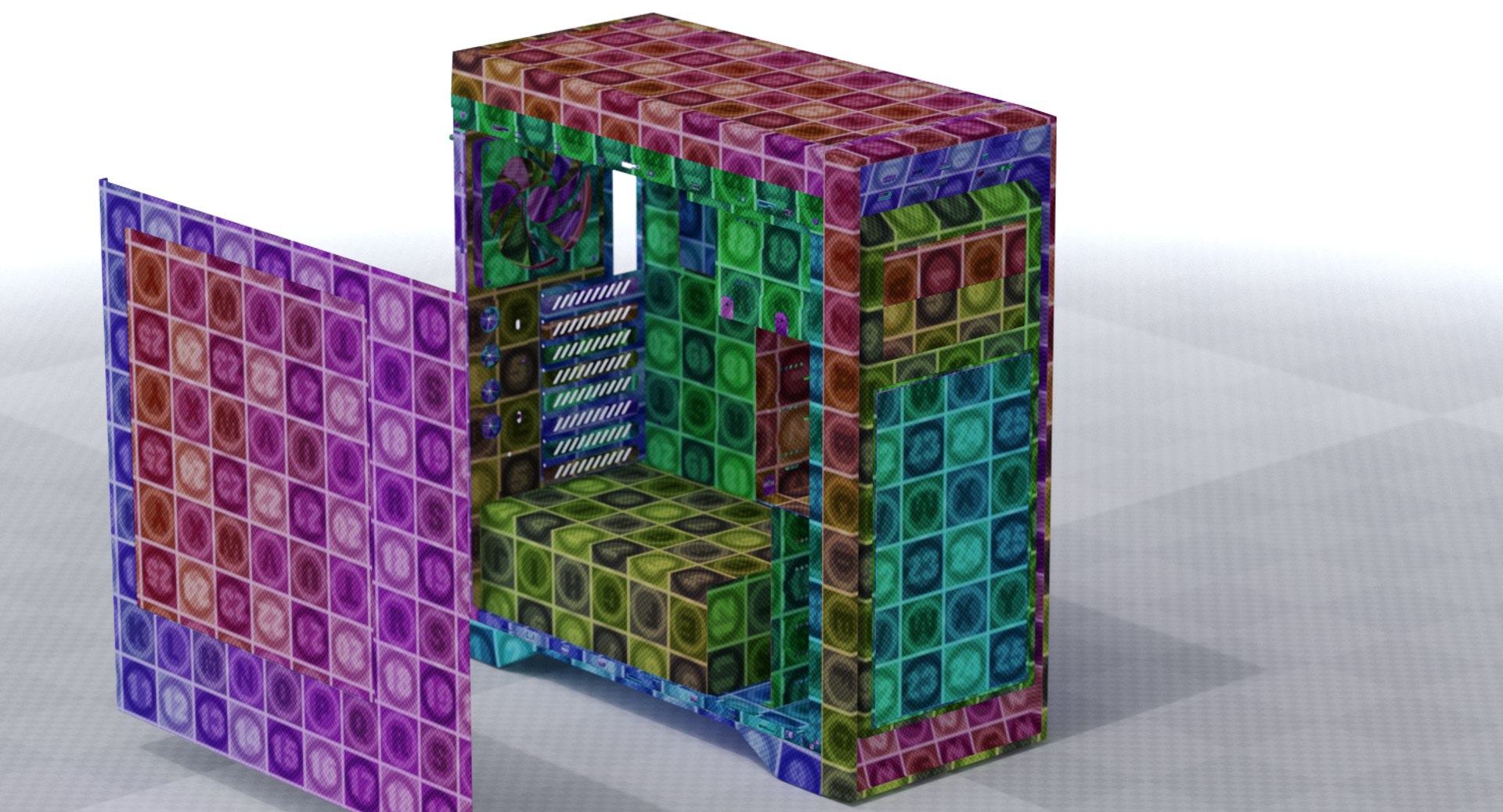 Pc Case 3D Model - TurboSquid 1240105