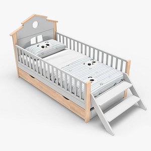 3D model Children bed