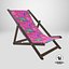 3D Deckchair 01 n model