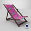 3D Deckchair 01 n model