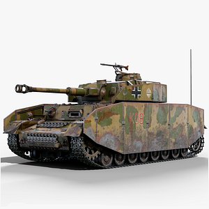 WW2 Tank PZ IV Realtime