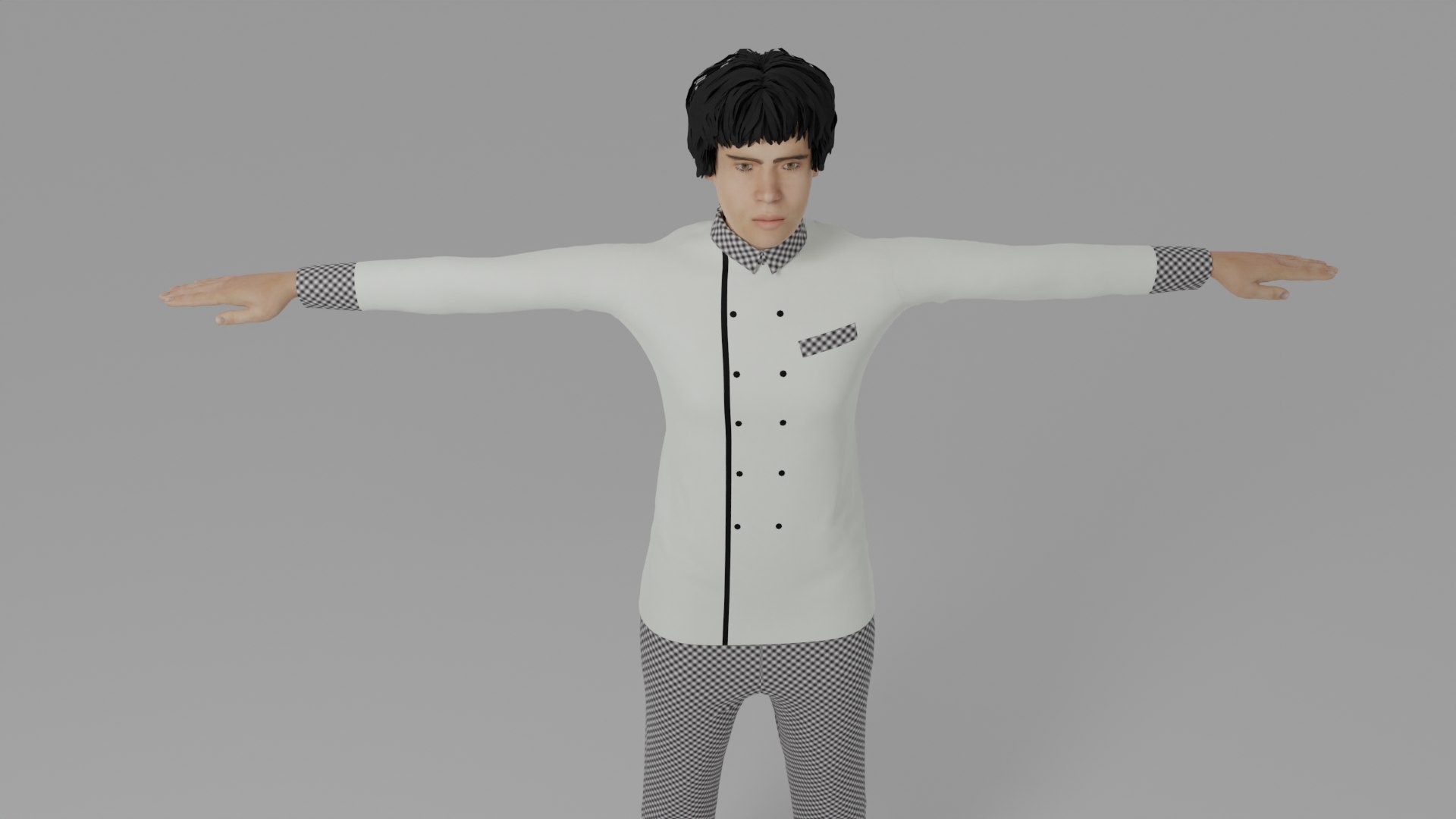 Chef Man Model - TurboSquid 2041861