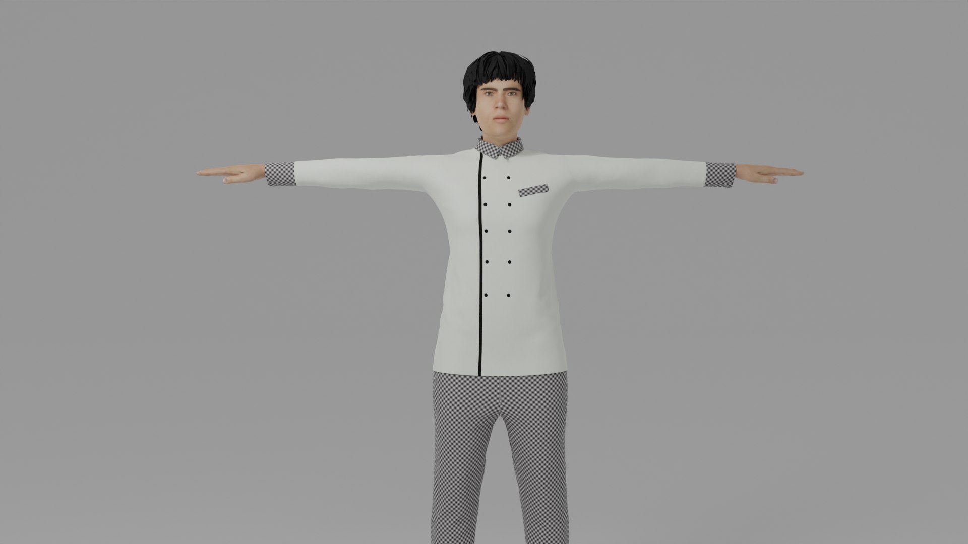 Chef Man Model - TurboSquid 2041861