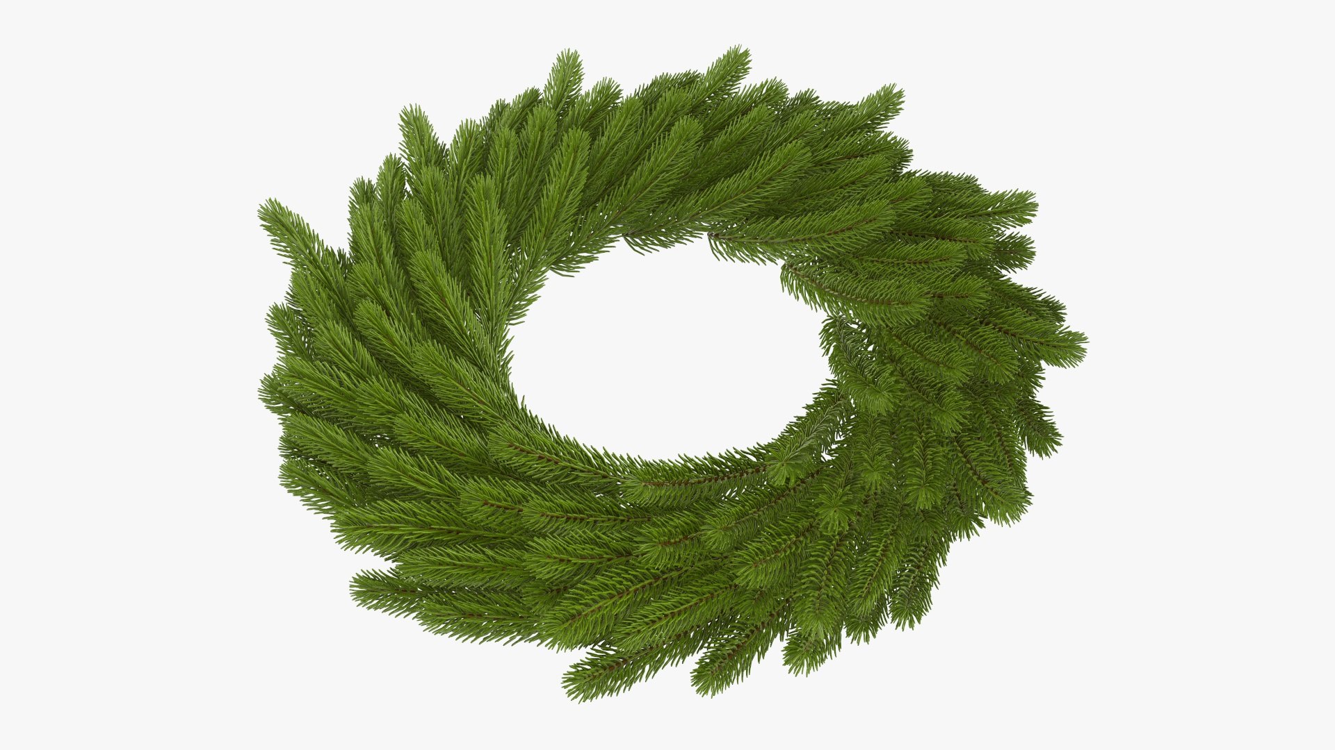 3D model wreath christmas - TurboSquid 1645783
