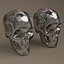 disco skull 3D model