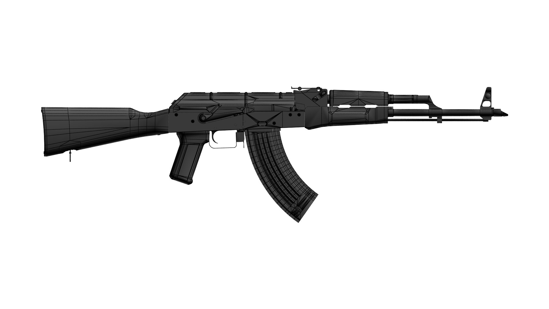 Free Ak Model - TurboSquid 1420895
