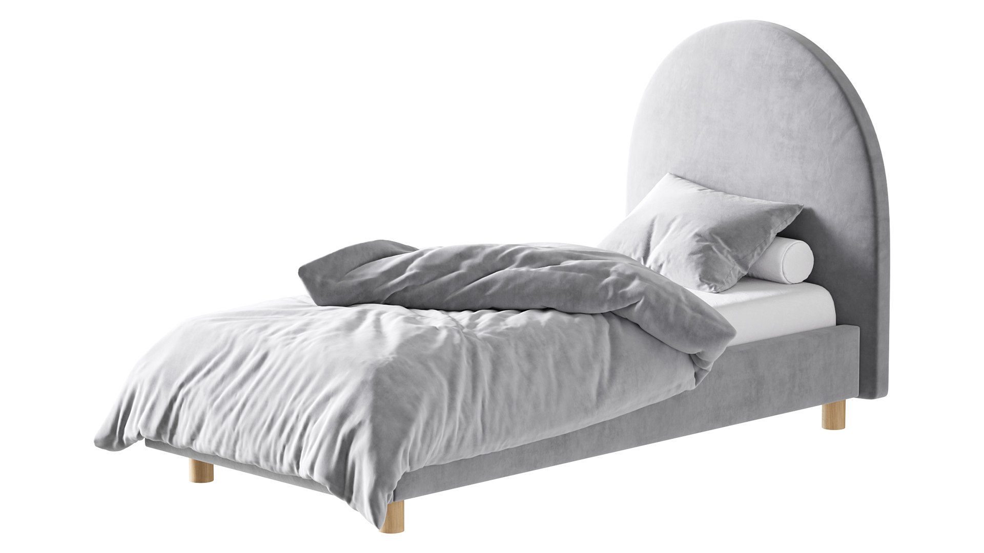 Lora Bed 3D - TurboSquid 2226275