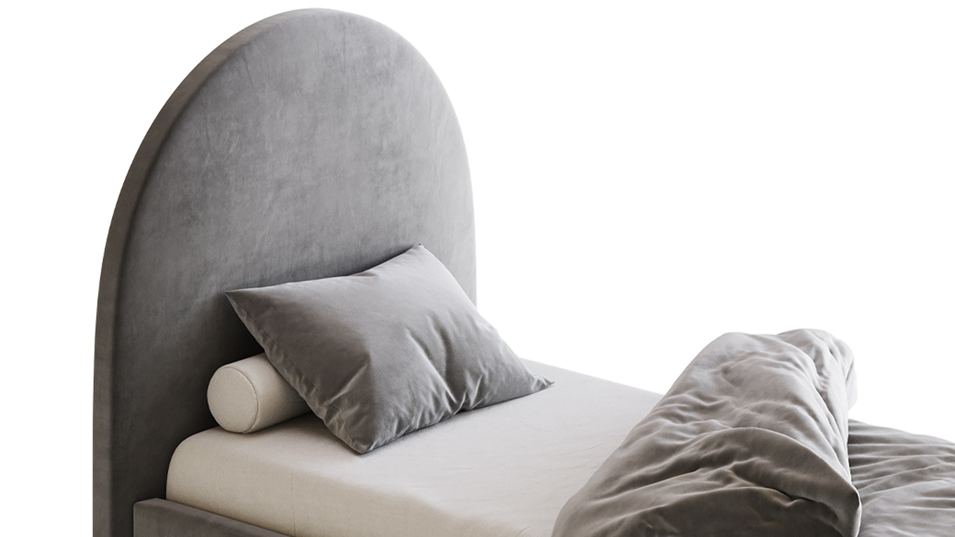 Lora Bed 3D - TurboSquid 2226275