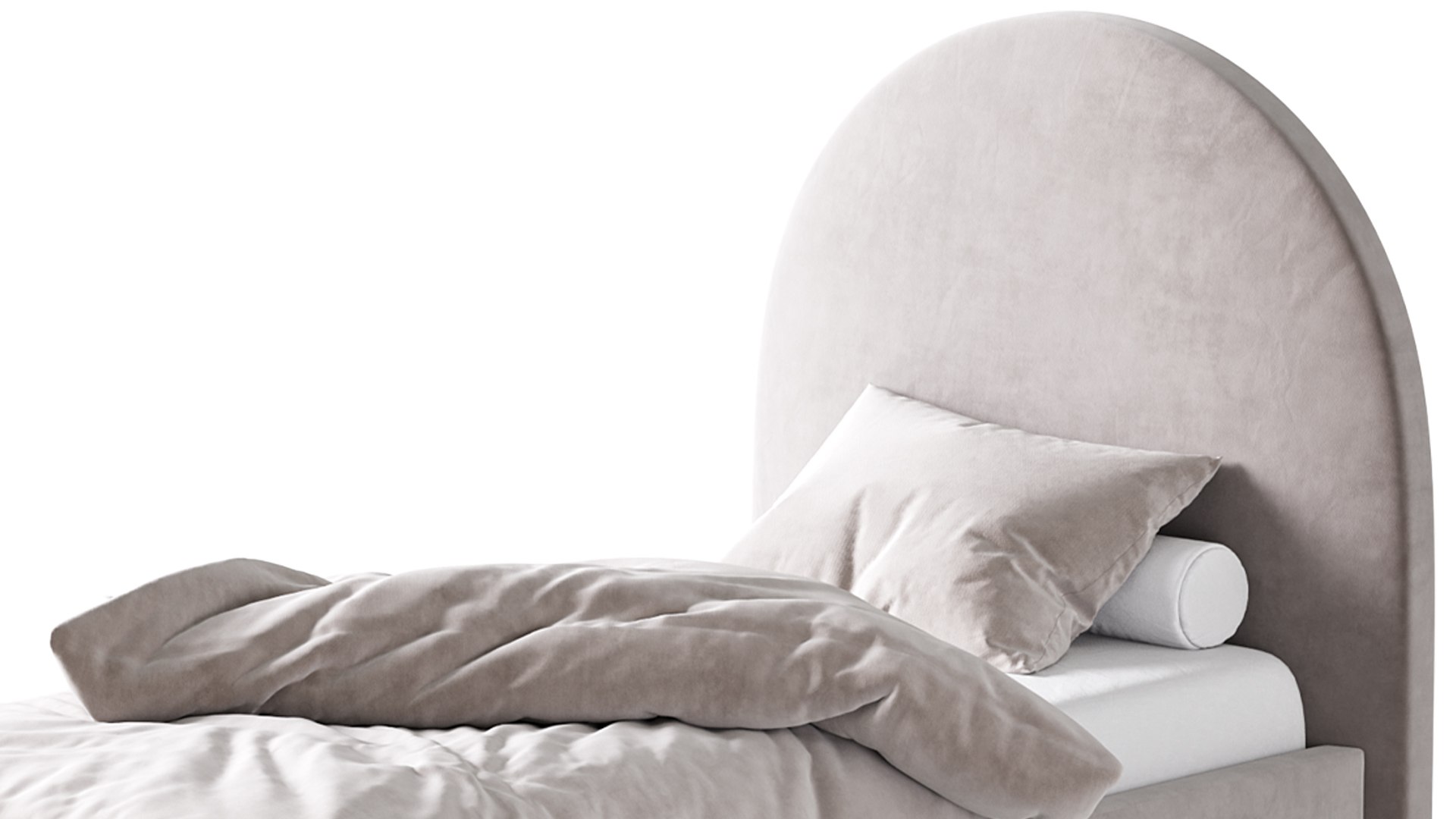 Lora Bed 3D - TurboSquid 2226275