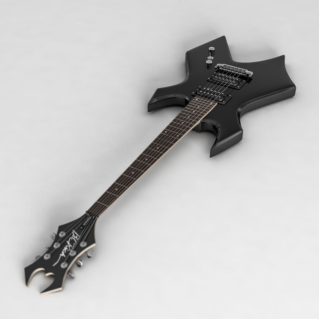 Bc Rich Warlock 3d C4d