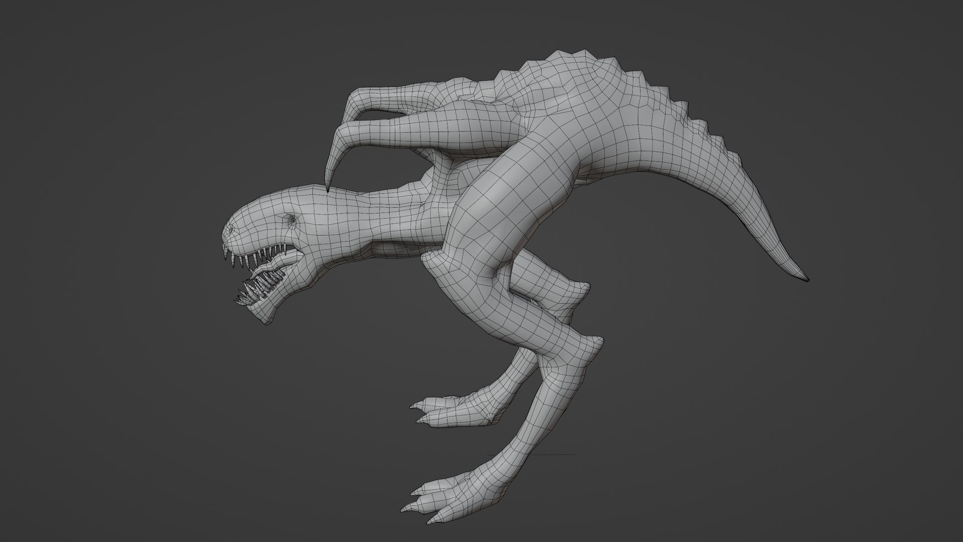 Monster PBR Low-poly 3D model - TurboSquid 2105289