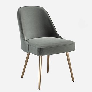 West elm Mid-Century Upholstered Dining Chair