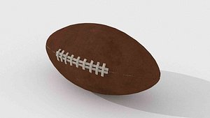 3D model American Football