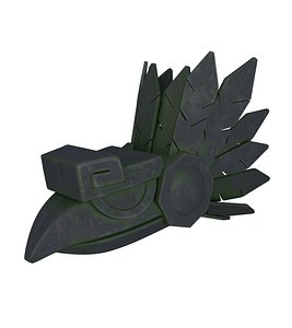 3D Bird Statue