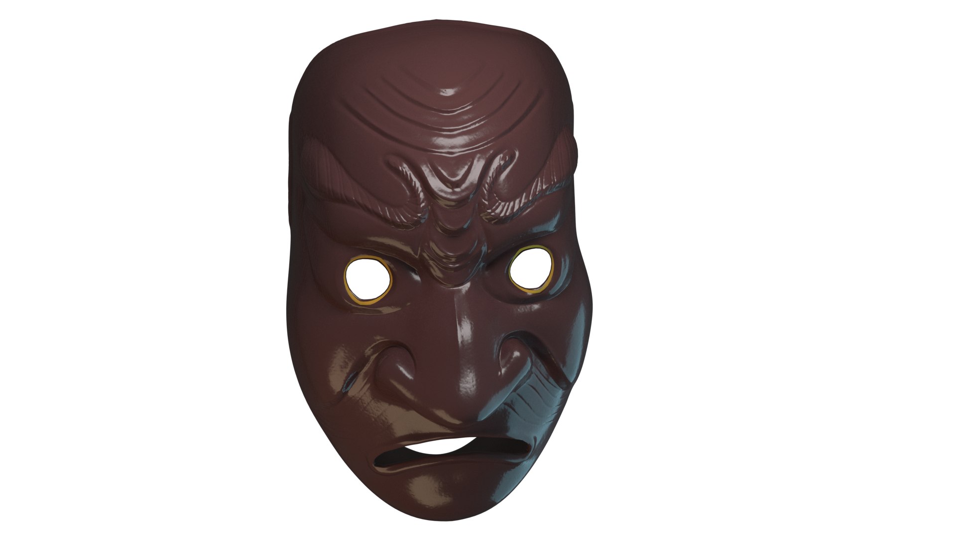 3D Samurai Mask - TurboSquid 1629082