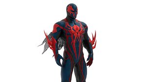 Spiderman 2099 3D model