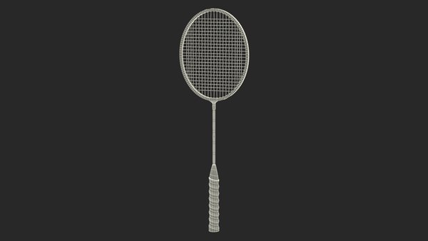 modelo 3d Raqueta de bádminton azul - TurboSquid 2145513