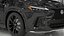2024 Lexus NX Schwarz manipuliert