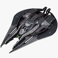 Sci-Fi FighterU-Type PBR
