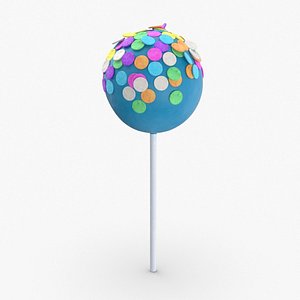 3D cake-pops---blue-large-sprinkles model