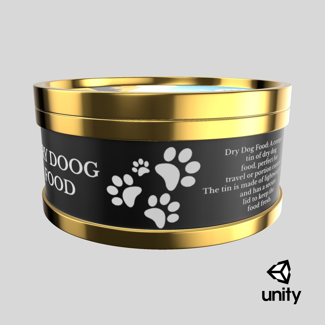 3D Dry Dog Food - PBR Realistic - High Poly 3D Model Model - TurboSquid ...