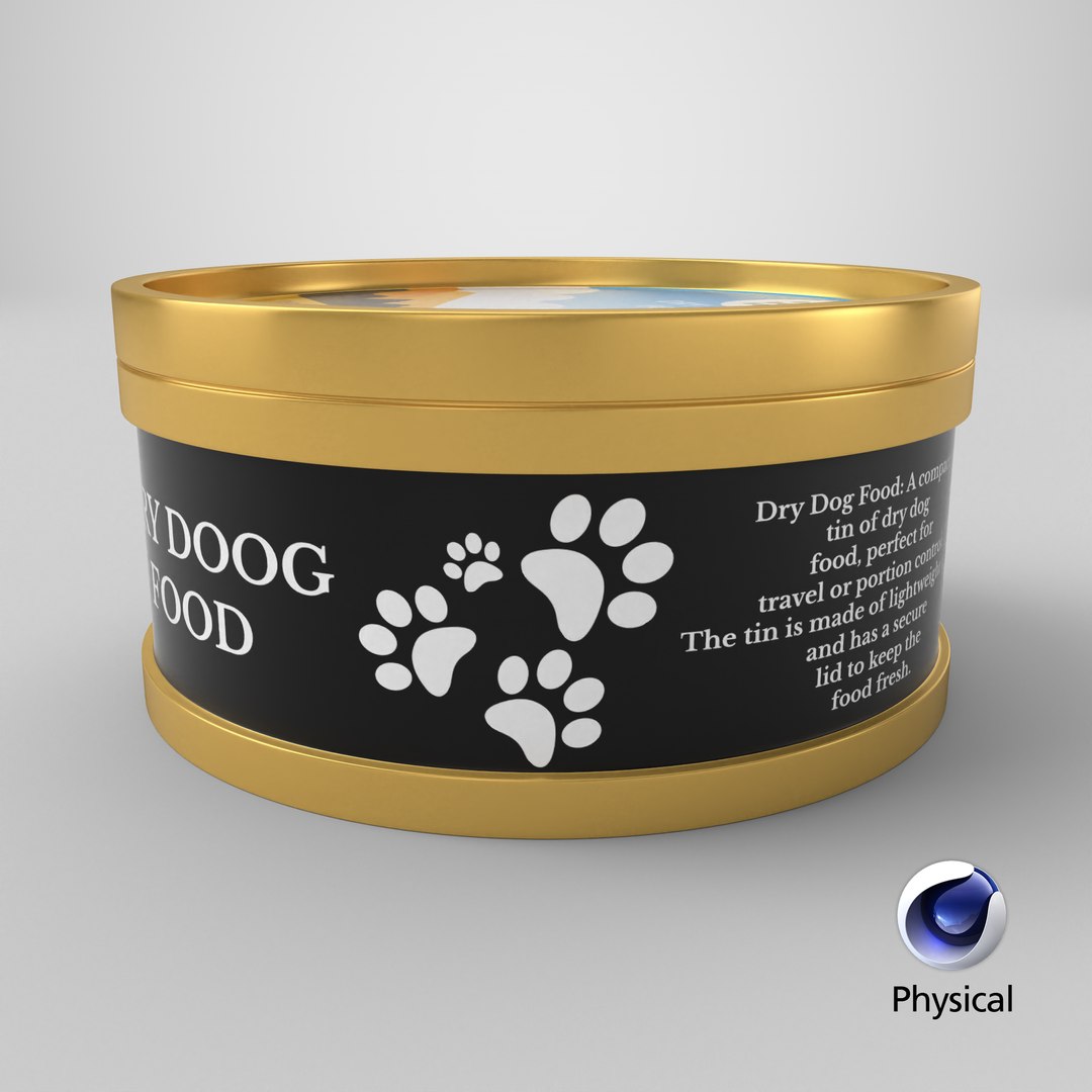 3D Dry Dog Food - PBR Realistic - High Poly 3D Model Model - TurboSquid ...