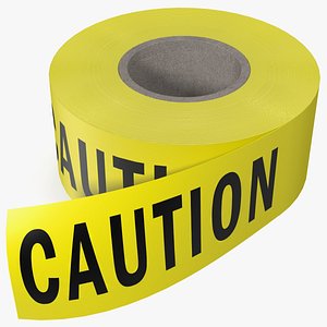 Yellow Caution Tape Roll