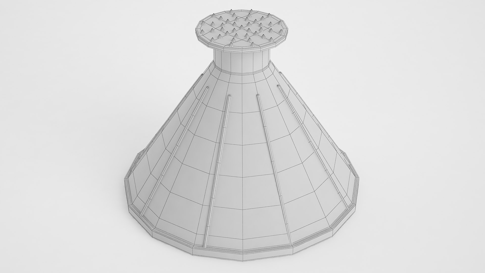 3D Car Ice Scraper Cone 01 TurboSquid 1779118