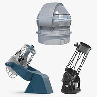 Observatory Telescopes Collection 2