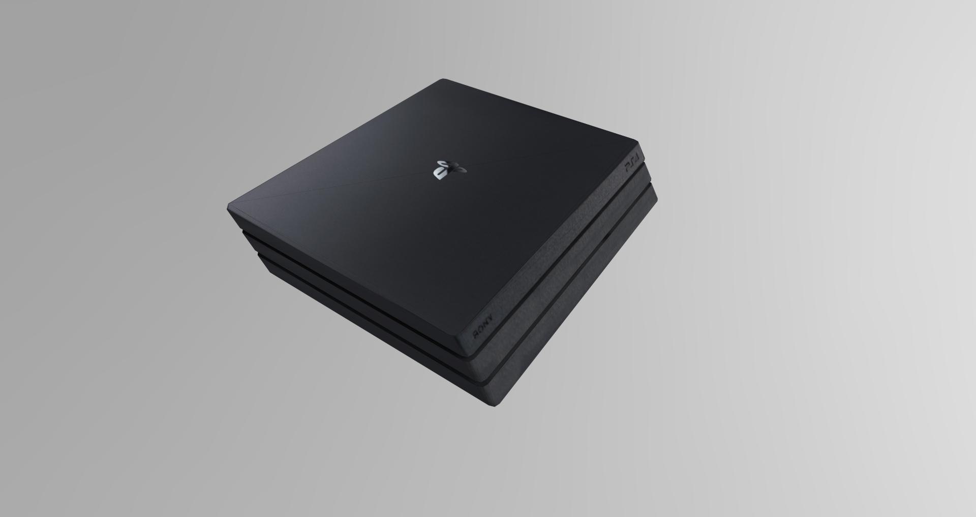 Ps4 Pro 3D Model - TurboSquid 1355219