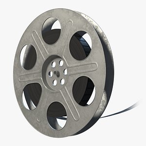 Movie Film Reel Roll - 3D Model by Mohfakhry
