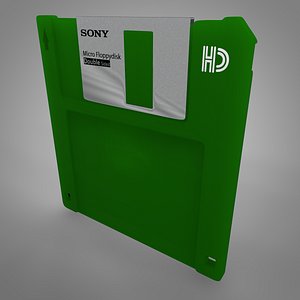 SONY FLOPPY GREEN DISK L158