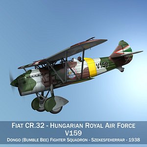 Fiat CR.32 - Hungarian Royal Air Force - V159