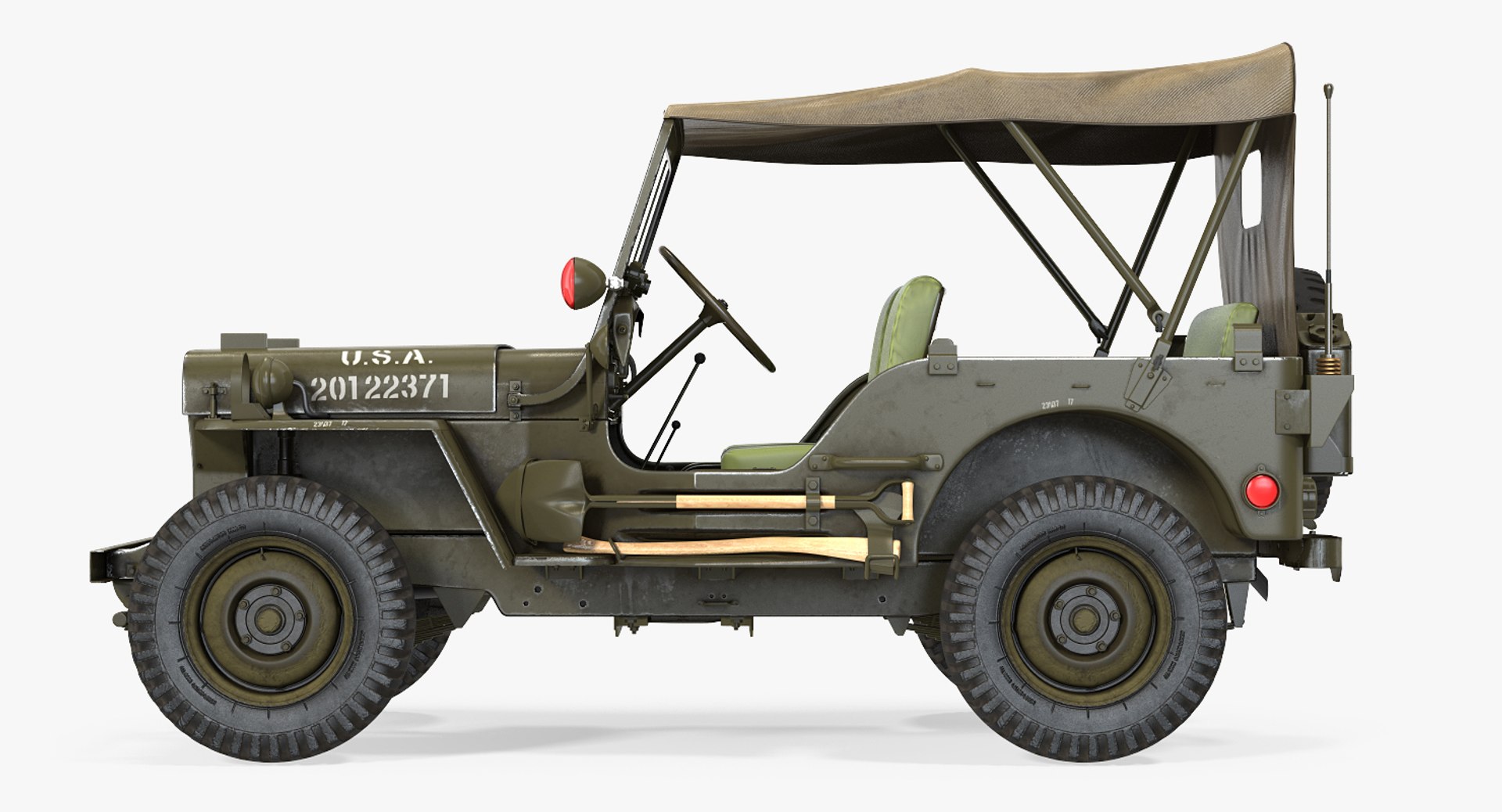 Max Jeep Willys 1944 Convertible