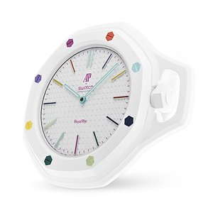 Huit Blanc Audemars Piguet x Swatch Royal Pop