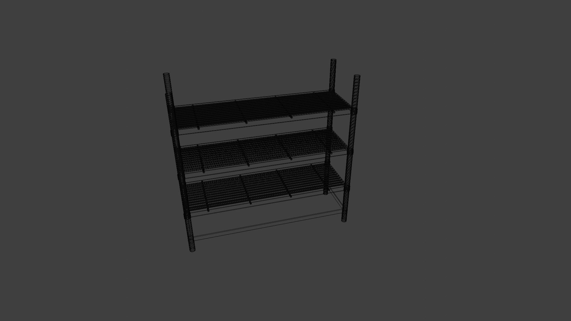 3D Storage Rack - TurboSquid 1769078