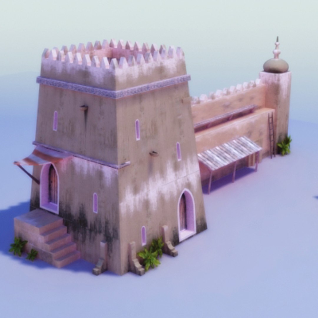 Islamic Tower 3d Max