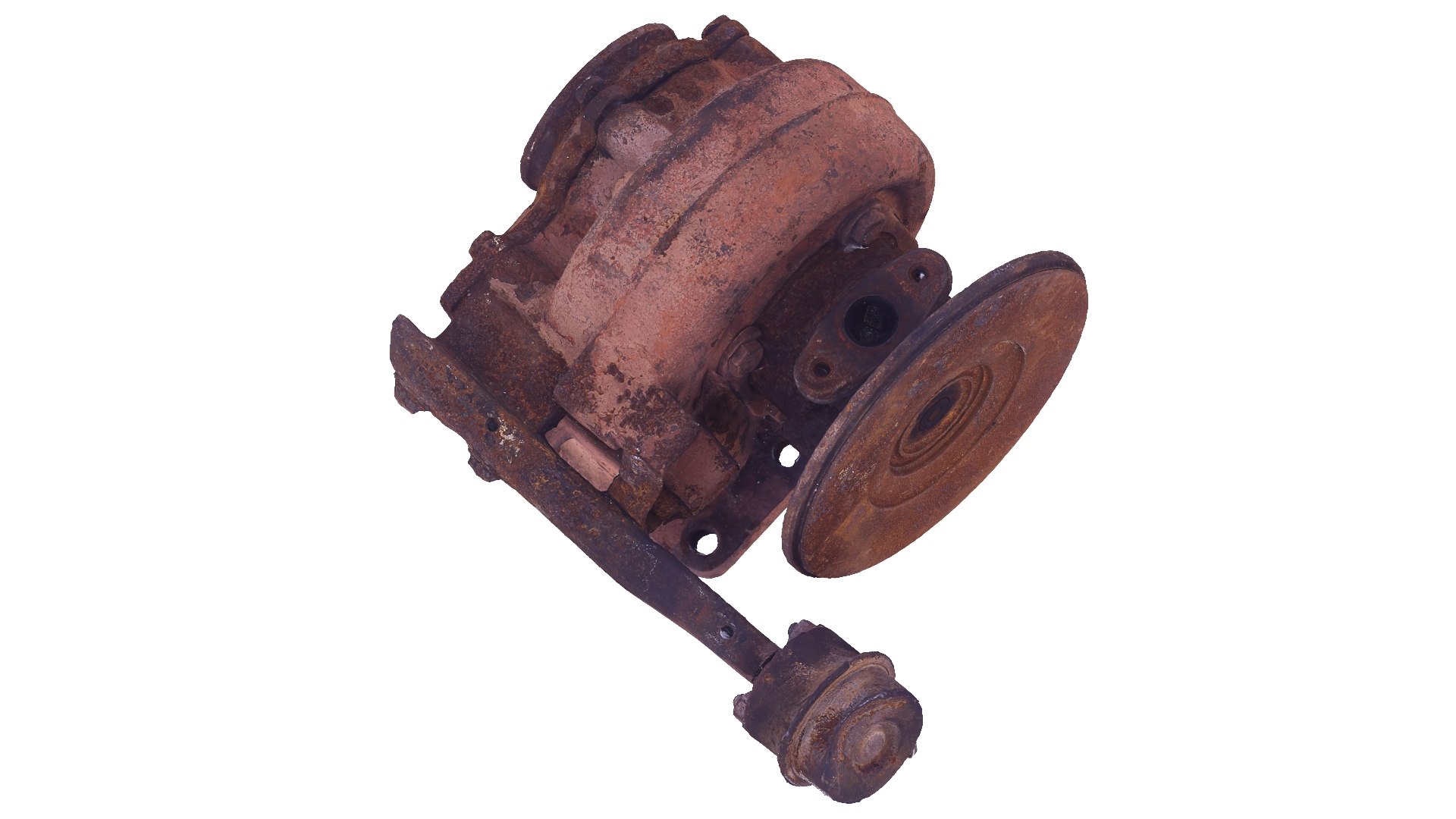 Rusty Turbocharger Raw Scanned 3D Model - TurboSquid 1805224